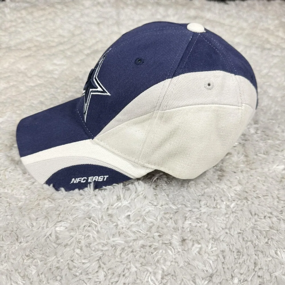 Vintage Dallas Cowboys Hat Cap Strap Back NFL Mens Reebok OS Y2K Dad Hat Star